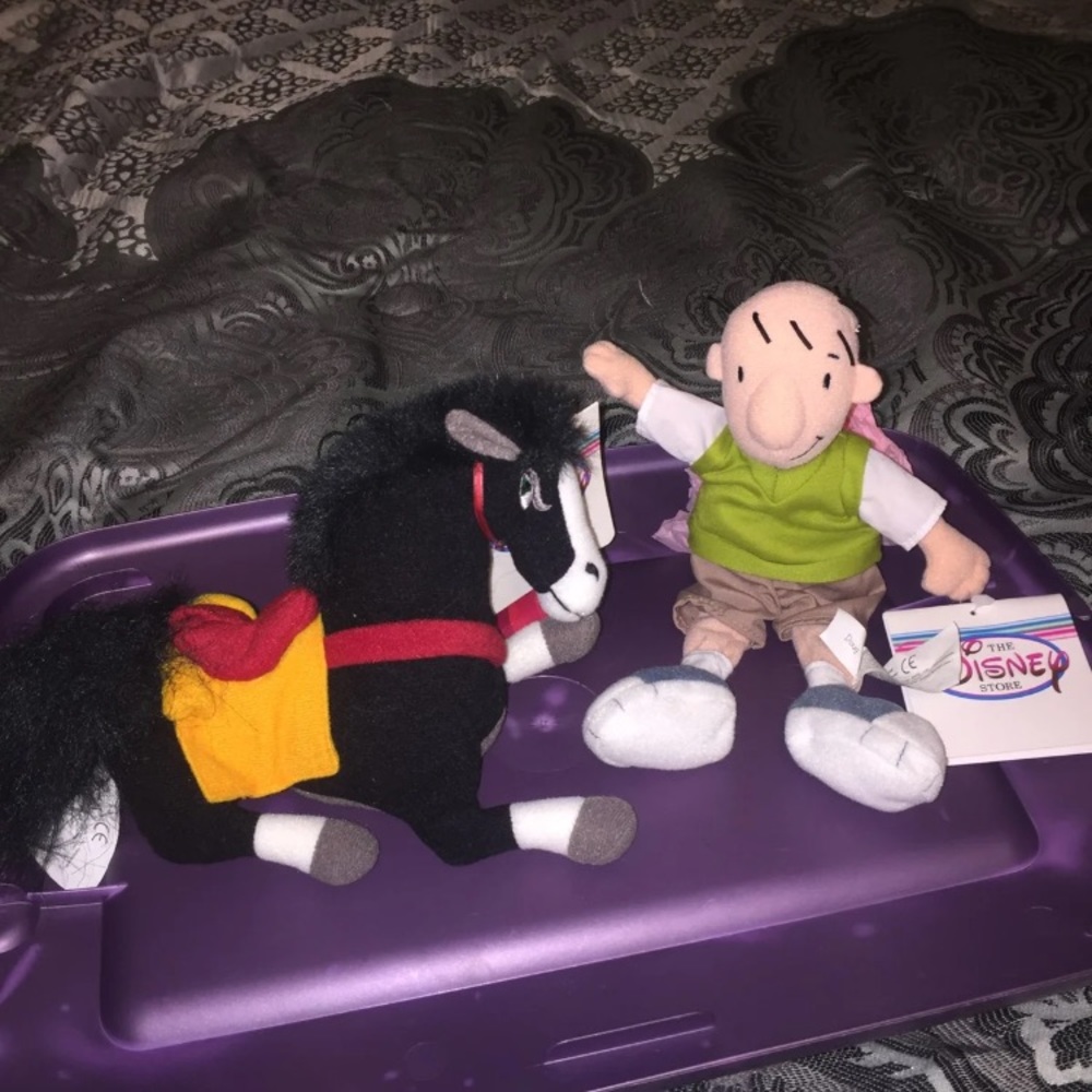 NWT Disney bean bag collectibles